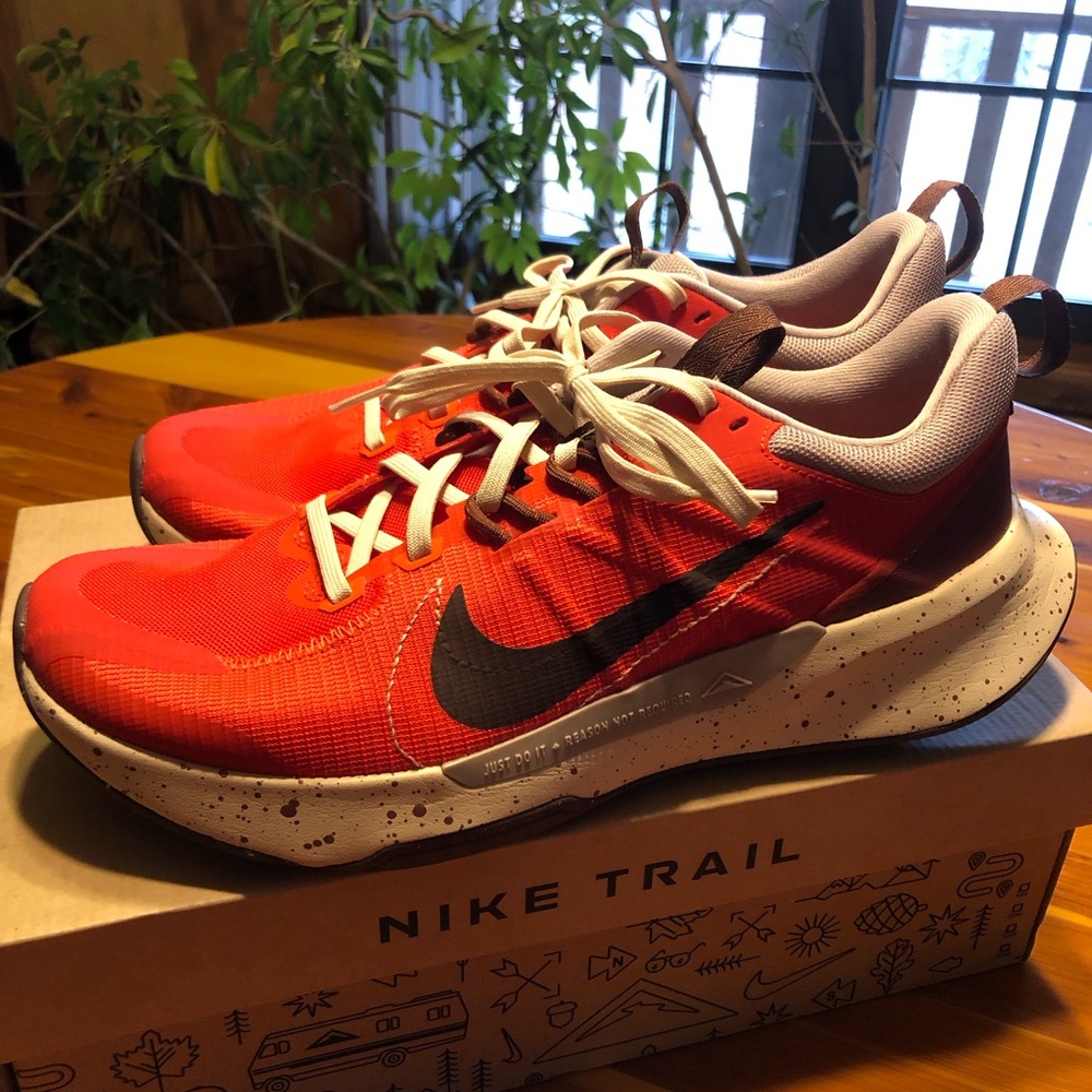Nike Juniper Trail 2 Picante Red/Earth Mens Sz 10.5 Sneakers NWT